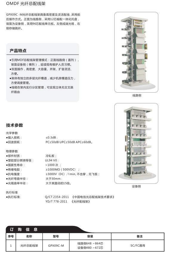 光纤配线架