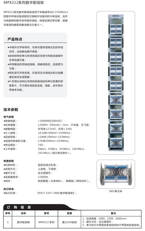 数字配线架